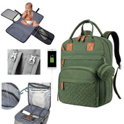 diaper bag backpack, view 2 - MRSLM