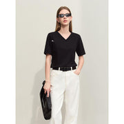 v-neck t-shirt, view 7 - MRSLM