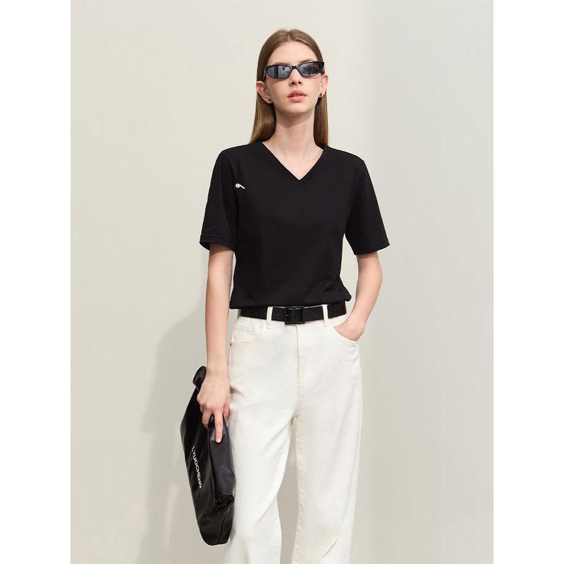 v-neck t-shirt, view 7 - MRSLM