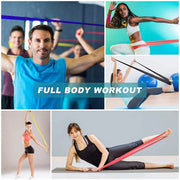Latex yoga resistance band, view 10 - MRSLM