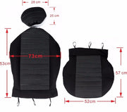universal front car seat covers, view 6 - MRSLM