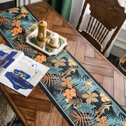 tropical print table runner, view 5 - MRSLM