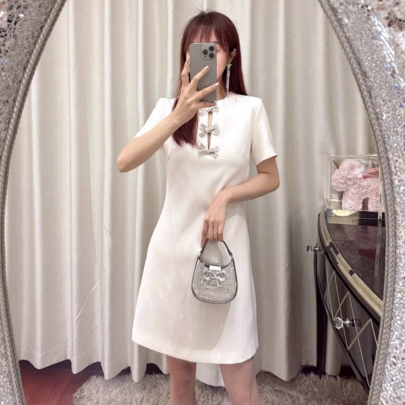 A-line short sleeve dress - MRSLM