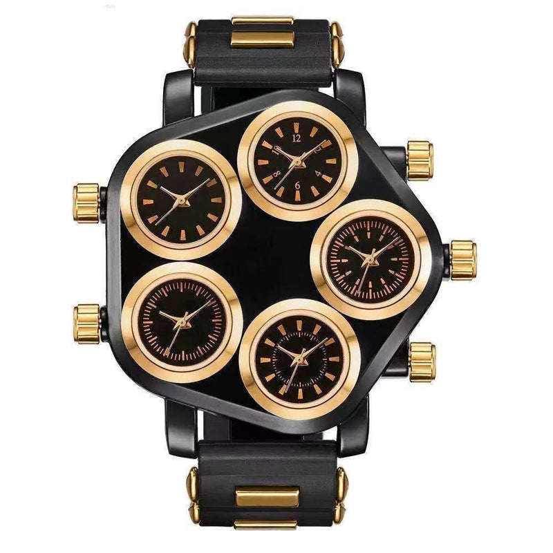 men's big dial quartz watch, view 6 - MRSLM