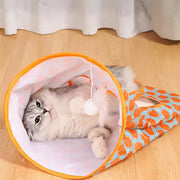 teasing cat sticks and tunnel - MRSLM