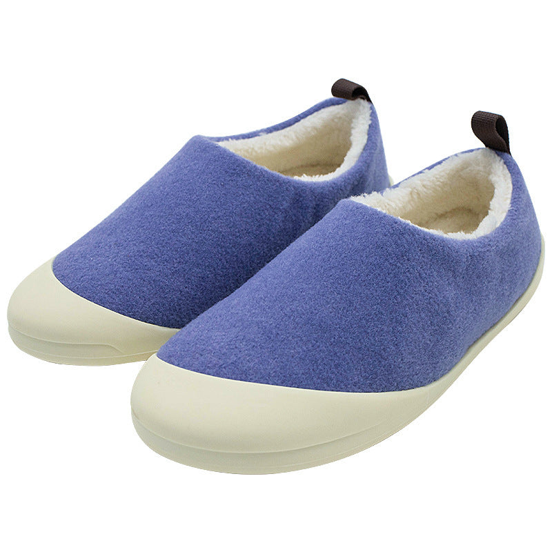 two-wear cloth home slippers, view 4 - MRSLM