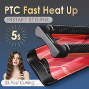 3 barrel electric curling iron, view 4 - MRSLM