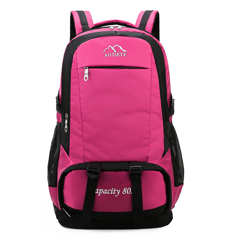 Large capacity travel hiking backpack, view 2 - MRSLM