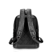 braided men's leather backpack, view 5 - MRSLM
