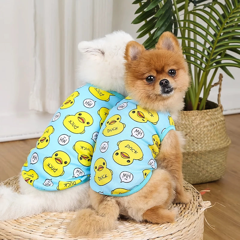 summer pet shirt for small dogs and cats, view 6 - MRSLM