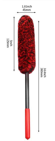 flexible car rim brush, view 2 - MRSLM