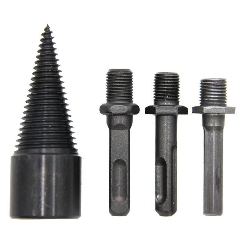 Firewood drill bit set, view 2 - MRSLM