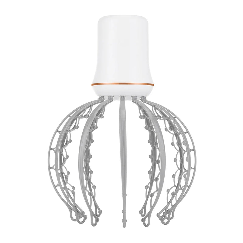 electric octopus head massager, view 2 - MRSLM