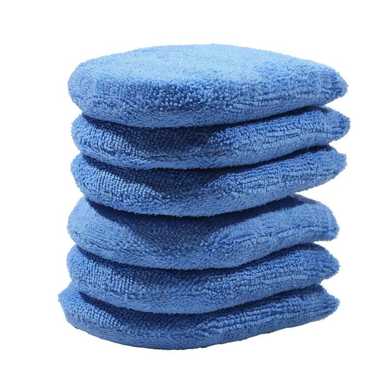 Microfiber car wax applicator pads, view 10 - MRSLM