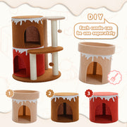 multi-level cat tree tower, view 8 - MRSLM