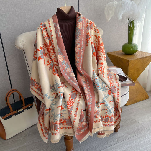 imitation cashmere tassel scarf - MRSLM