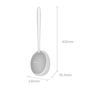 long handle toilet brush with holder, view 8 - MRSLM