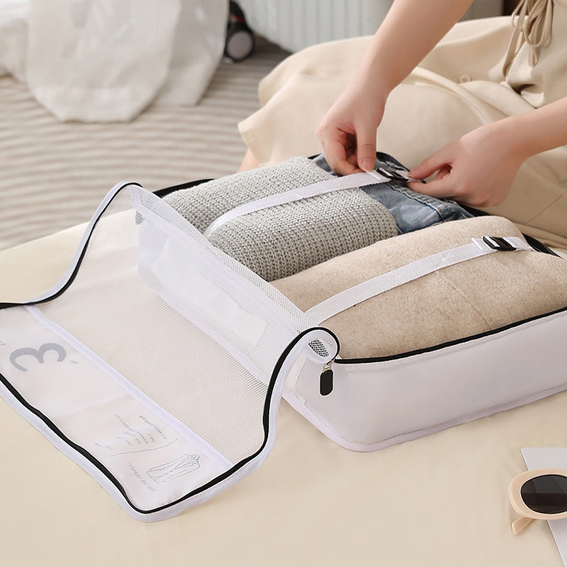 7-piece travel storage bag set, view 7 - MRSLM
