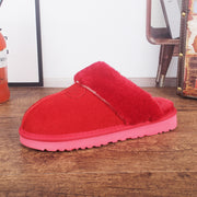 cowhide warm slippers, view 5 - MRSLM