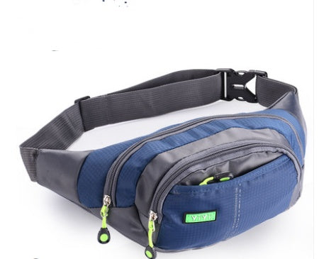 Waterproof Canvas Multi-pocket Phone Chest Bag