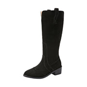 women's retro mid-calf boots, view 7 - MRSLM