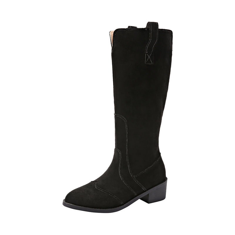women's retro mid-calf boots, view 7 - MRSLM