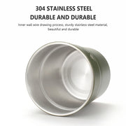 300ml stainless steel camping cup, view 10 - MRSLM