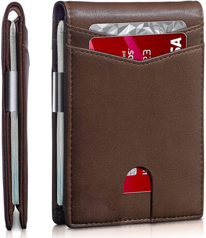 men's leather card holder, view 6 - MRSLM