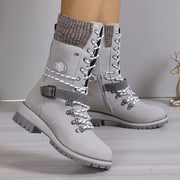Fur-lined snow boots, view 3 - MRSLM