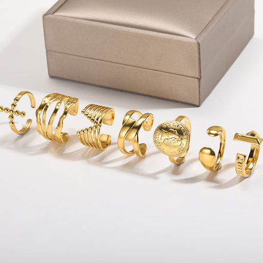 Stainless steel minimalist rings - MRSLM