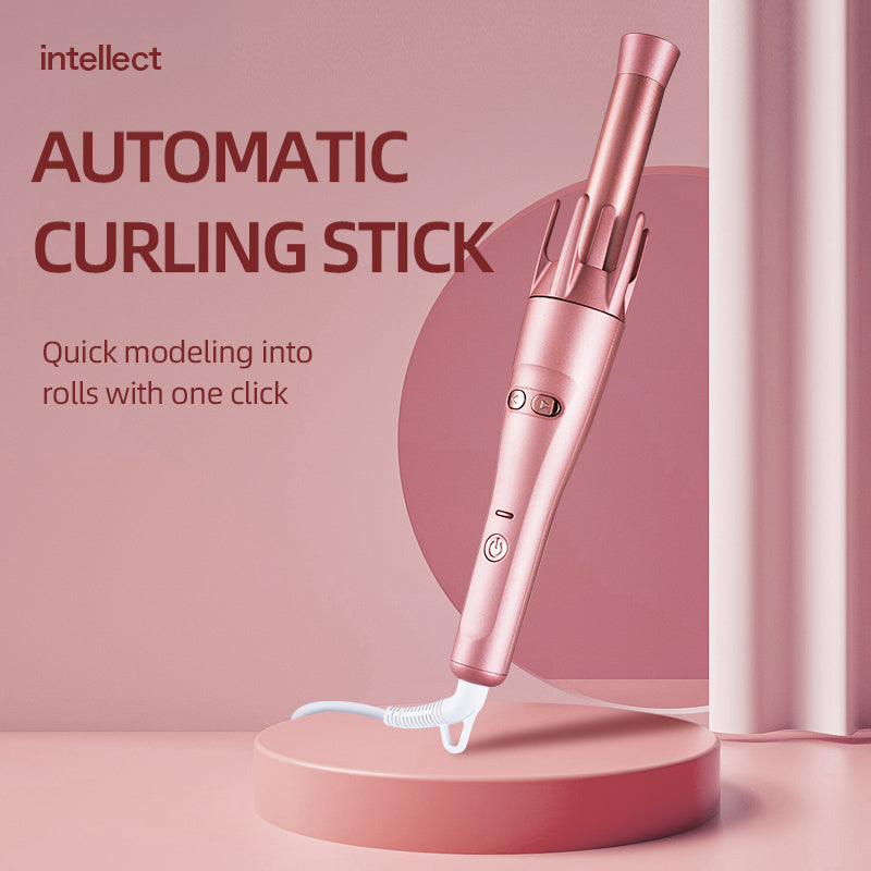 2-in-1 automatic hair curler and straightener, view 3 - MRSLM
