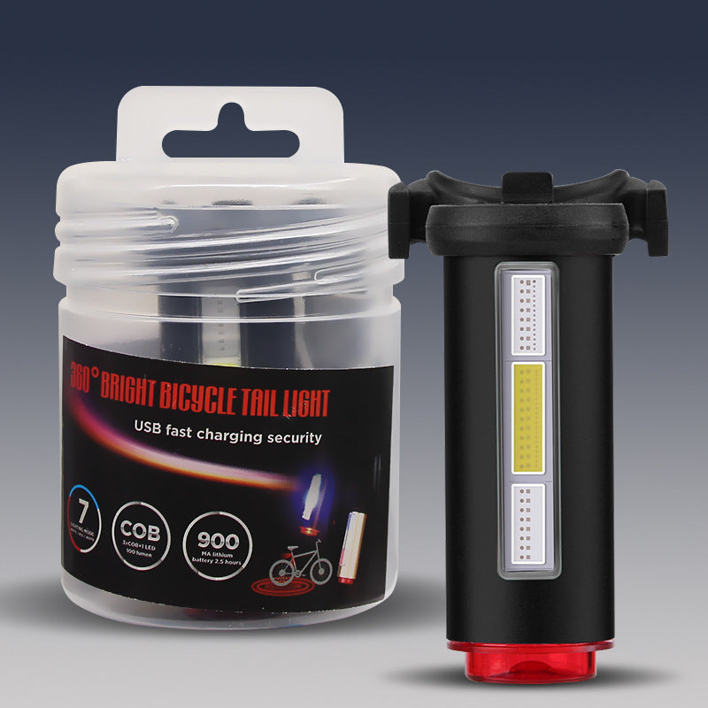 USB rechargeable bicycle taillight, view 6 - MRSLM