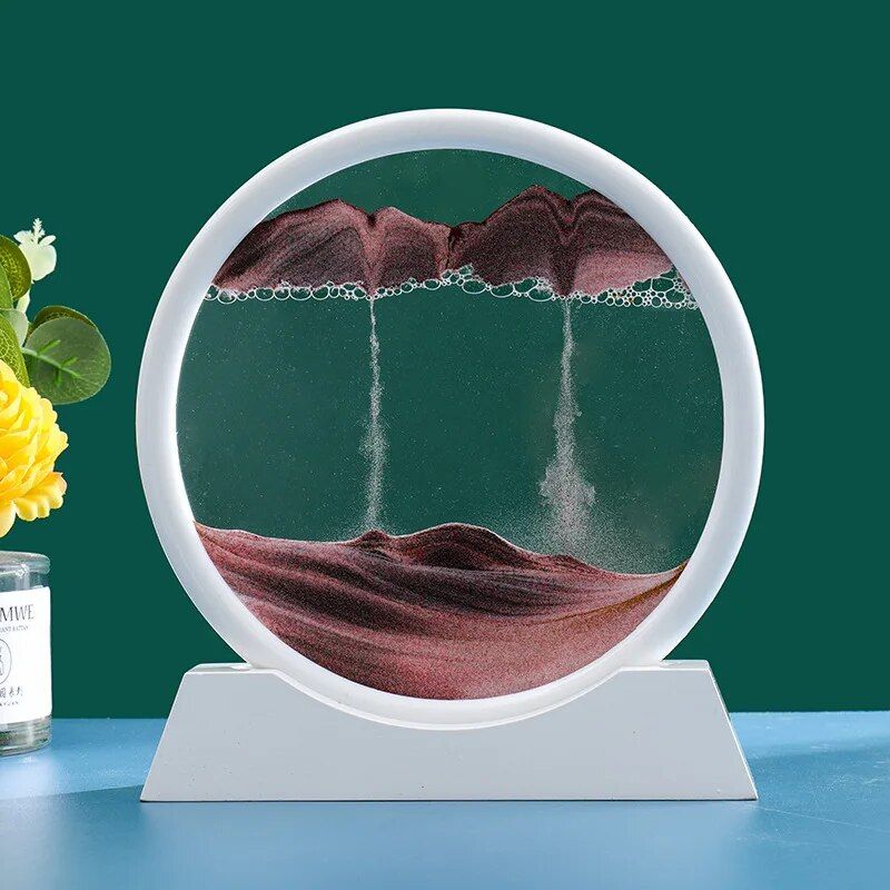deep sea moving sand hourglass, view 15 - MRSLM