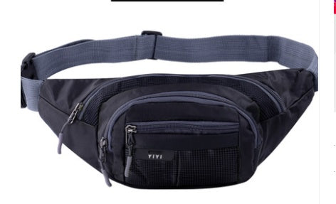 Waterproof Canvas Multi-pocket Phone Chest Bag