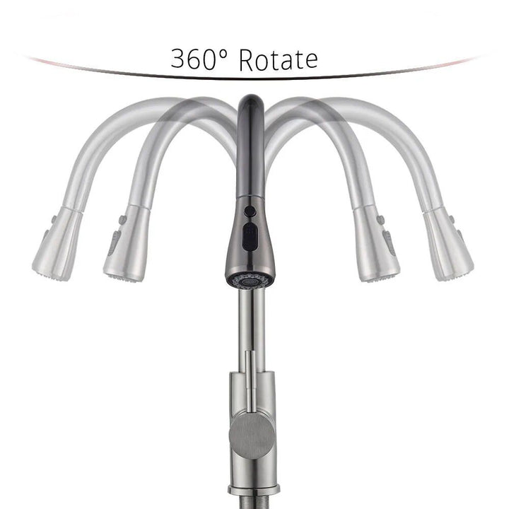 Kitchen Faucet with Pull-Out Sprayer