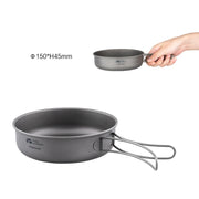 outdoor camping frying pan, view 3 - MRSLM