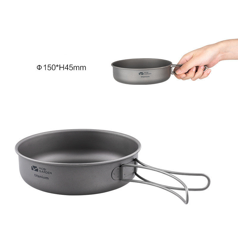 outdoor camping frying pan, view 3 - MRSLM
