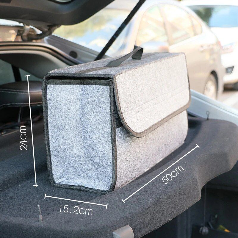 car trunk organizer with elastic net, view 6 - MRSLM
