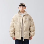 men's stand-up collar padded coat - MRSLM