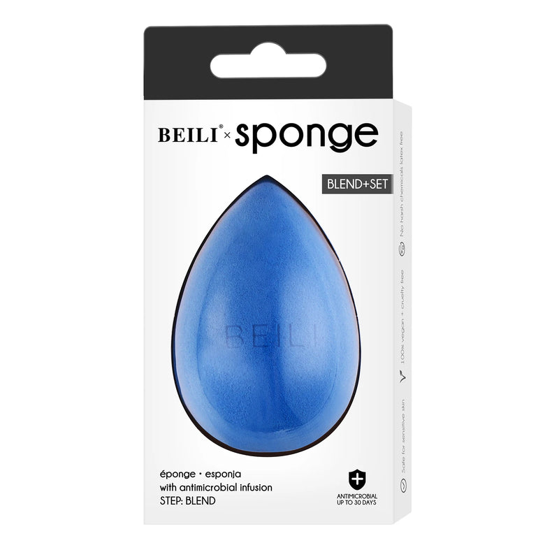 Non-latex makeup sponge with box, view 8 - MRSLM