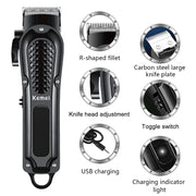 rechargeable cordless beard trimmer, view 6 - MRSLM