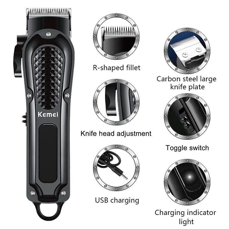 rechargeable cordless beard trimmer, view 6 - MRSLM