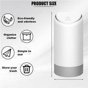 compact silicone car trash bin, view 6 - MRSLM