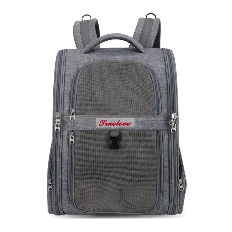 portable breathable pet backpack, view 5 - MRSLM