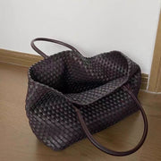 large PU shoulder tote bag, view 9 - MRSLM
