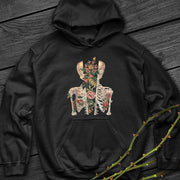 loose printed slouchy hoodie - MRSLM