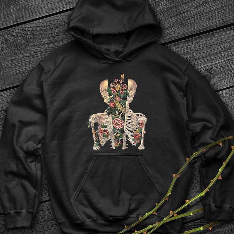 loose printed slouchy hoodie - MRSLM
