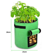 felt plant grow bags, view 2 - MRSLM