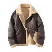 polo collar fleece jacket, view 5 - MRSLM