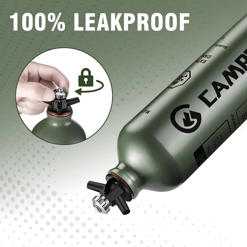 aluminum fuel bottle, view 6 - MRSLM